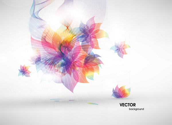 free vector Symphony of light vector graphic